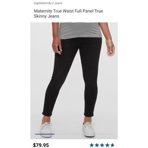 NWT GAP maternity skinny jeans